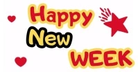 Happy New Week Video Facebook Shared Image template