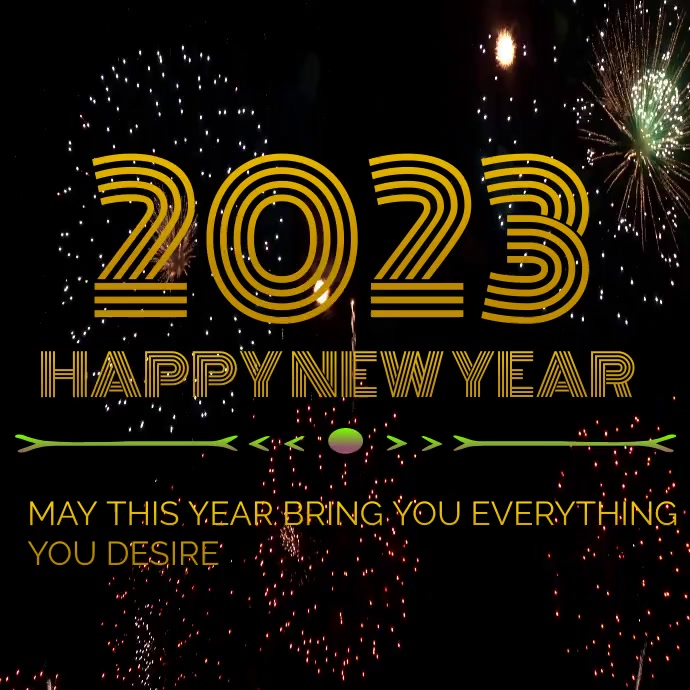 HAPPY NEW YEAR (1) Wpis na Instagrama template
