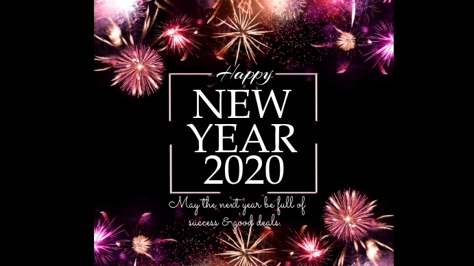 Happy New Year 2020 Template Postermywall