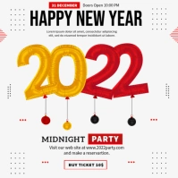 Happy New Year 2022 Isikwele (1:1) template