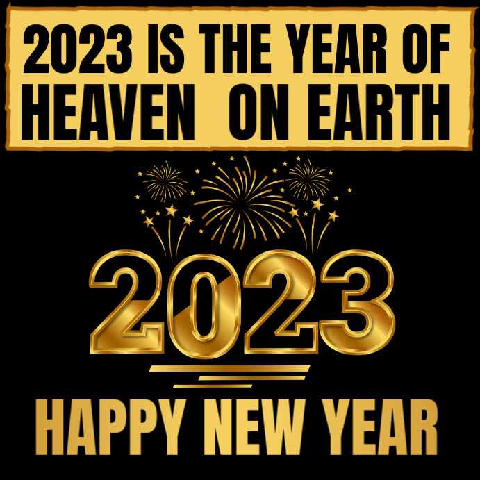 Copy of happy new year 2023, wishes, party, greetings | PosterMyWall