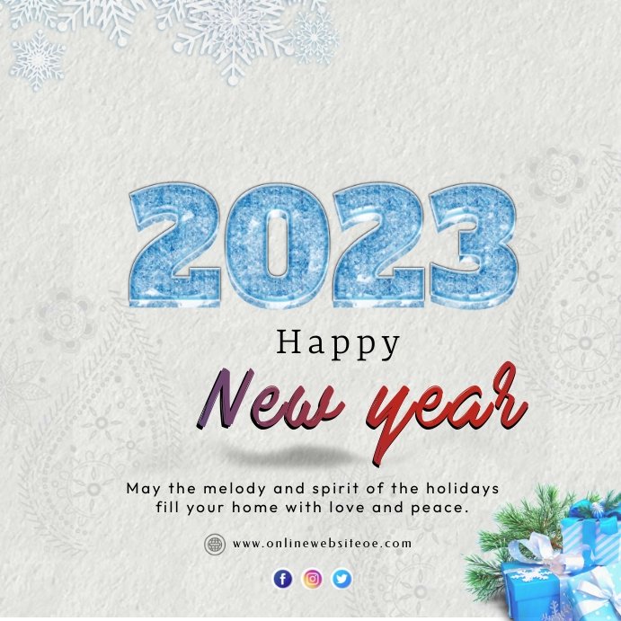 Copy of Happy New year 2023 | PosterMyWall