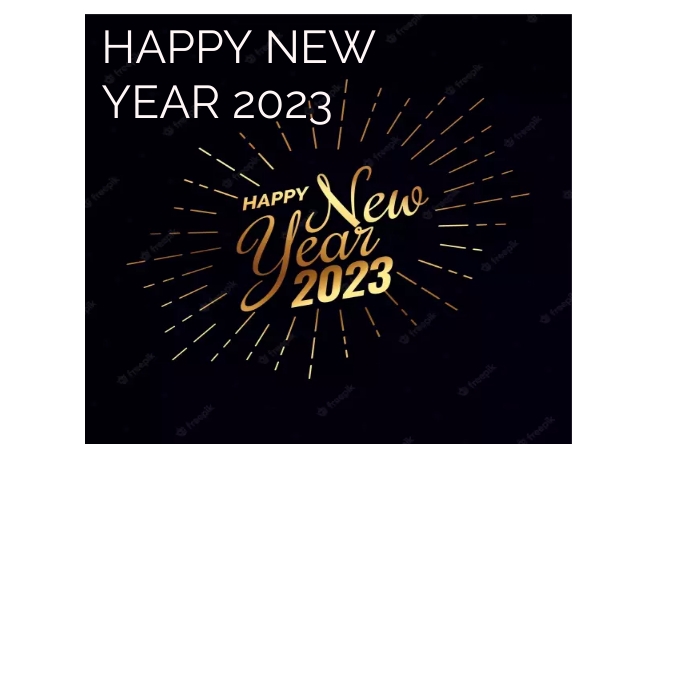 HAPPY NEW YEAR 2023 Template | PosterMyWall