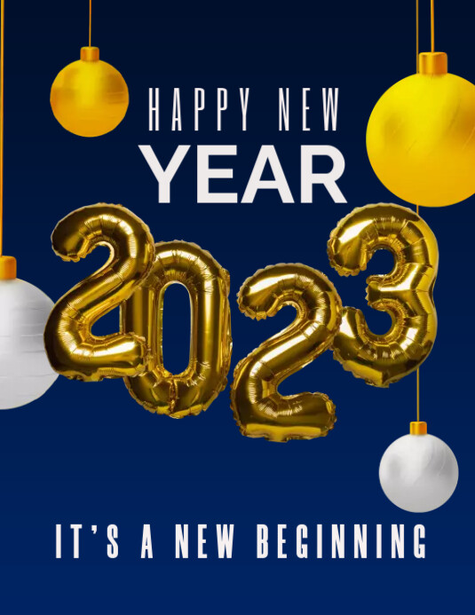 HAPPY NEW YEAR 2023 Template | PosterMyWall