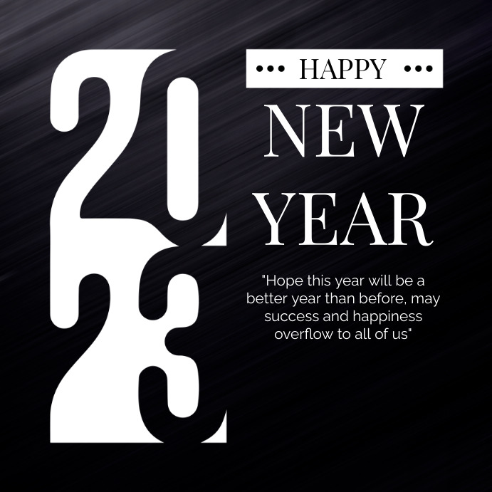 Happy New Year 2023 Template | PosterMyWall