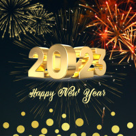 happy new year 2023 Template | PosterMyWall