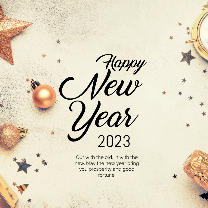 Copy of Happy New Year 2023 | PosterMyWall