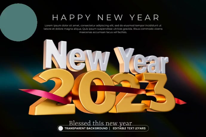 Happy New Year 2023 Template | PosterMyWall