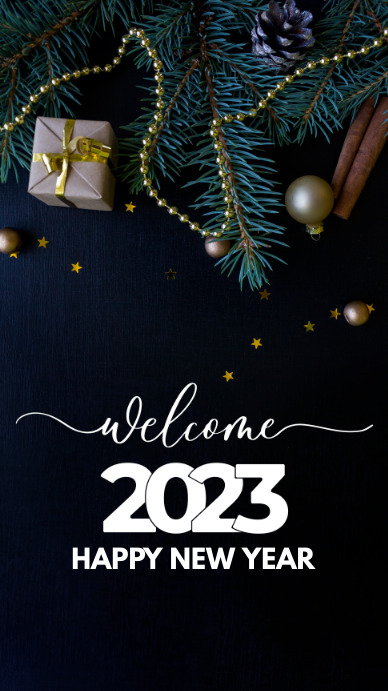 Copy of Happy New Year 2023 | PosterMyWall