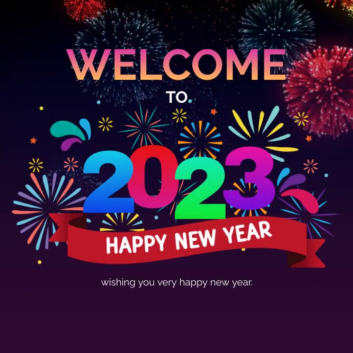 Happy New Year 2023 Template | PosterMyWall