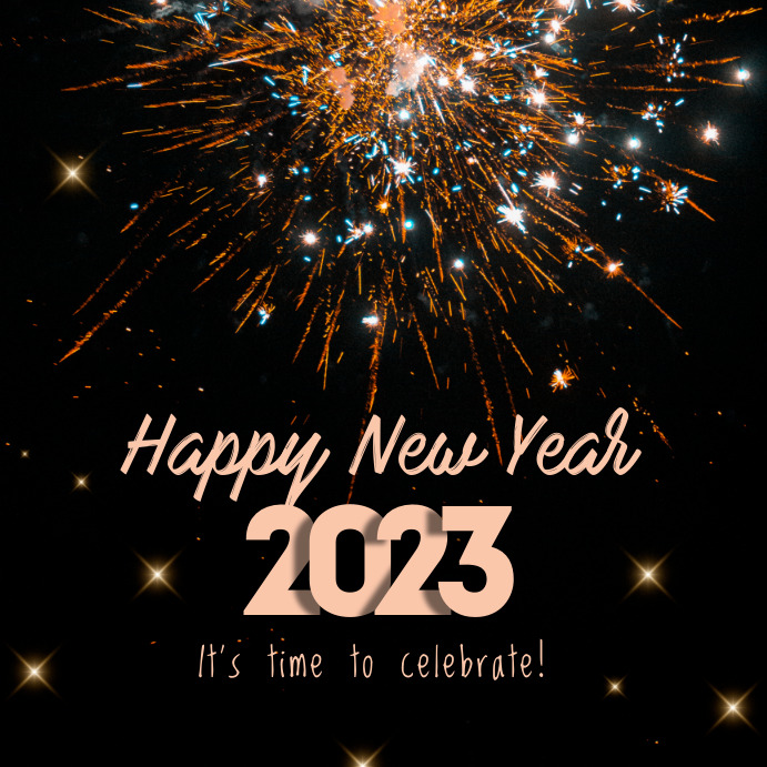 Happy New Year 2023 Template | PosterMyWall