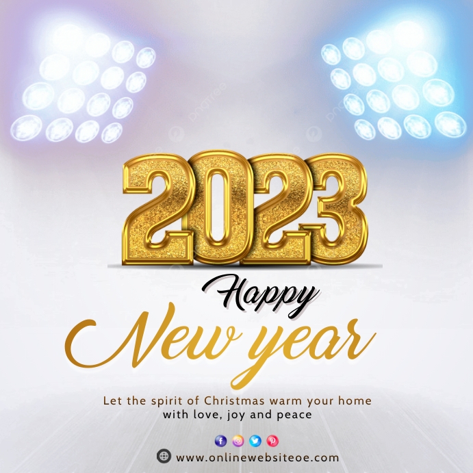 Copy of Happy New year 2023 | PosterMyWall