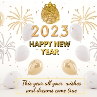 happy new year poster 2023 Template | PosterMyWall