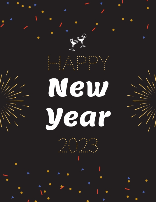 Copy of Happy New Year 2023 Poster | PosterMyWall