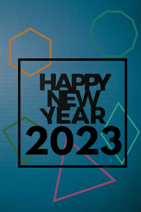 Happy New Year 2023 Poster Template | PosterMyWall