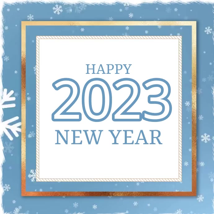 Plantilla de HAPPY NEW YEAR 2023 TEMPLATE | PosterMyWall