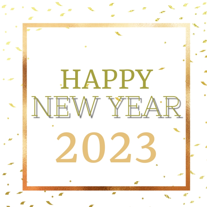 Plantilla de HAPPY NEW YEAR 2023 TEMPLATE | PosterMyWall