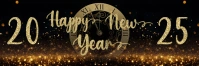 Happy New Year 2025 Email Header template