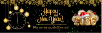 happy new year 2026 twitter banner template