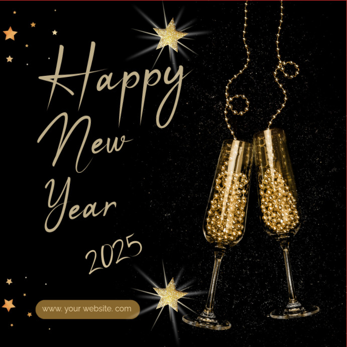 Happy-New-Year-2025-Beautiful-Background-Intagram-Post template