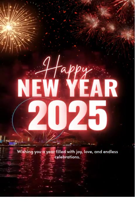 Happy New year 2026 Template | PosterMyWall