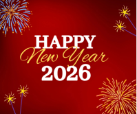 Happy New Year 2026 Umugqa Omkhulu template