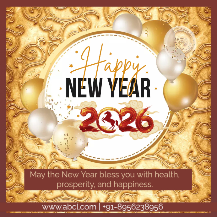 Happy New Year 2026 Instagram Post Template | PosterMyWall