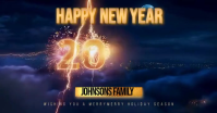 Happy New Year 2026 Video Imagen Compartida en Facebook template