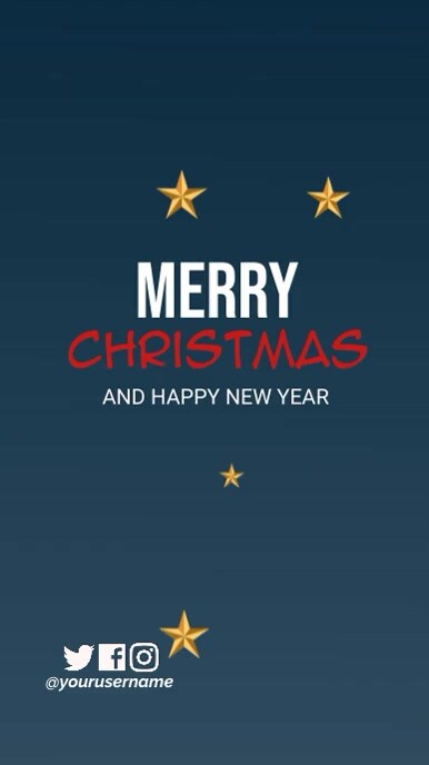 happy new year animation template | PosterMyWall