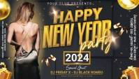 Happy New Year Blog template