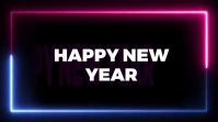 happy new year card cards online design Twitter-Beitrag template