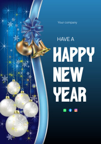 101 Free Templates for 39 Happy - Happy New Year Card Design Template 9f3393bda7dab5d1ca668f26877b6a5d