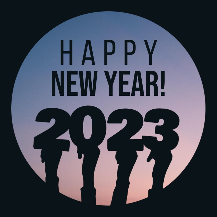 Happy new year card design Template | PosterMyWall