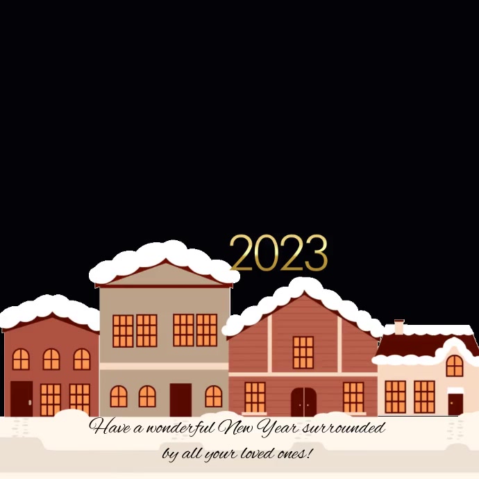 happy new year card Template | PosterMyWall