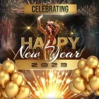 HAPPY NEW YEAR CELEBRATION 2023 TEMPLATES Instagram na Post