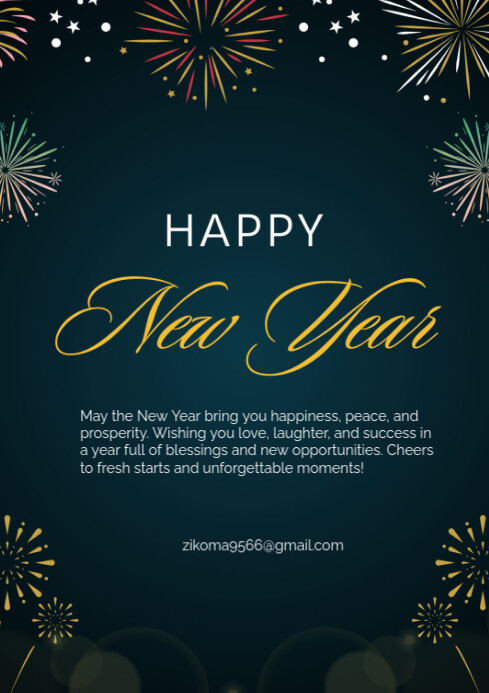 Happy new year celebration Template | PosterMyWall