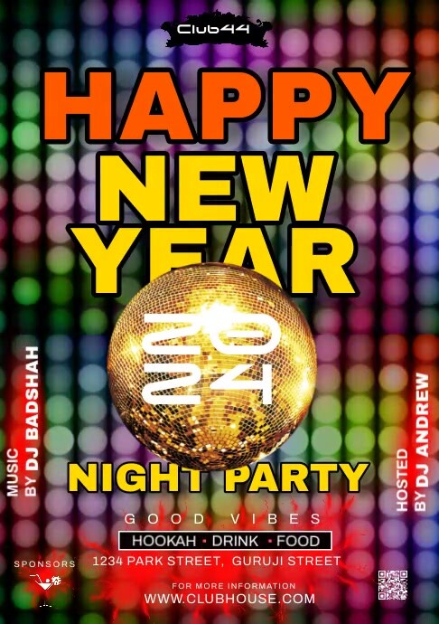 happy new year celebration Template | PosterMyWall