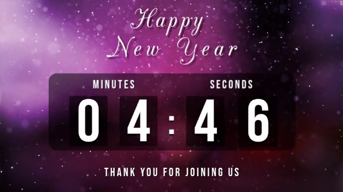 New Year Countdown Template | PosterMyWall