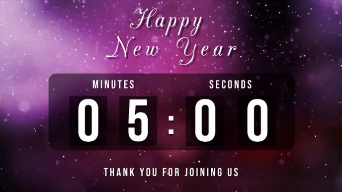 happy new year countdown Template | PosterMyWall