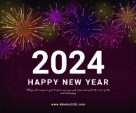 Happy New Year Umugqa Omkhulu template