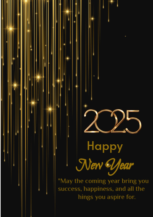 Happy New Year Template PosterMyWall