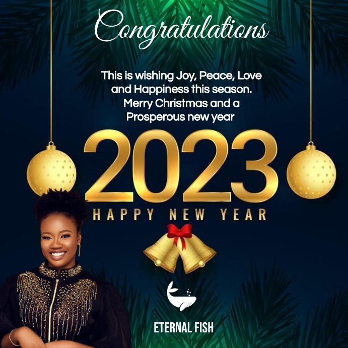Happy New year Post Instagram template