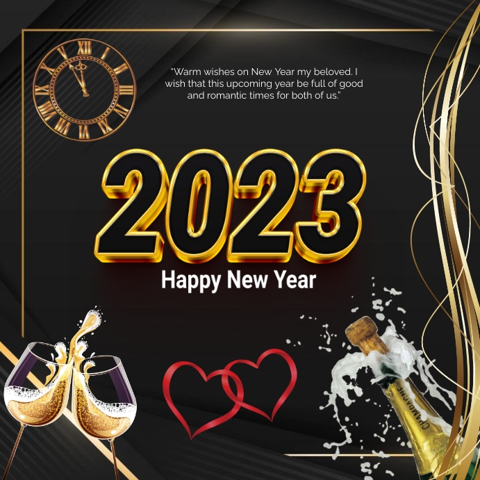 Plantilla de Happy new year | PosterMyWall
