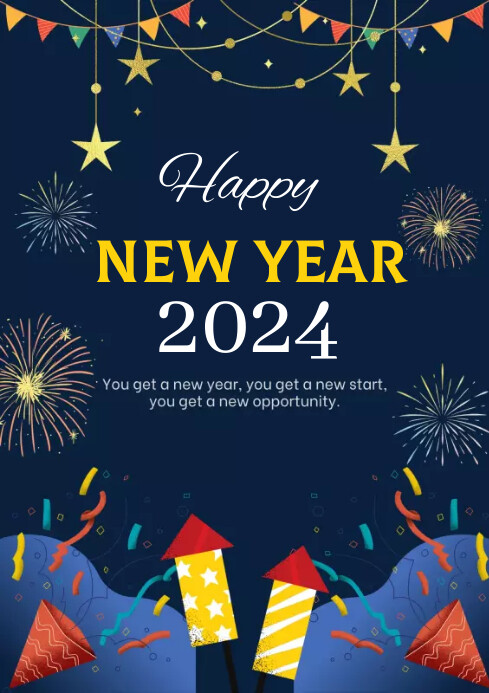 Happy New Year Template PosterMyWall