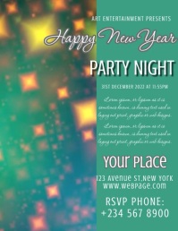 Happy New Year flyer Template | PosterMyWall