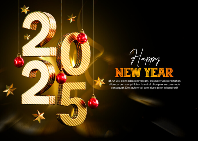 Happy New Year Template PosterMyWall