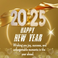 Happy New Year Instagram Post template