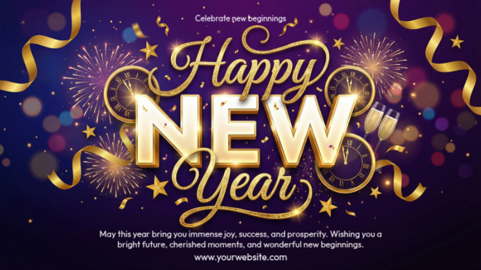 happy new year Template | PosterMyWall