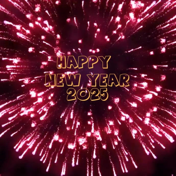 Plantilla de Happy New Year PosterMyWall