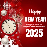 Happy New Year Instagram Post template